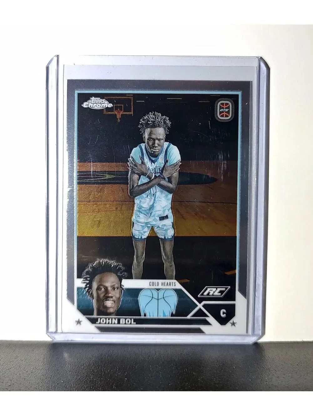 John Bol Rookie Card 2023-24 Topps Chrome Overtime #19 Cold Hearts